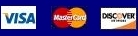 we accept credit cards for your convenience